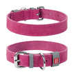 WAUDOG Classic Leather Dog Collar Medium - Pink image