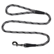Mendota Pet Small Clip Leash 10mm x 1.8m - Black Ice - Silver image
