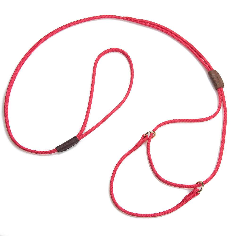 Mendota Pet Martingale Show Leash Small - Red image