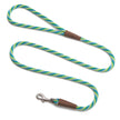 Mendota Pet Small Clip Leash 10mm x 1.8m - Twist - Seafoam image