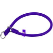 Waudog Leather Slip Collar Large - Purple image