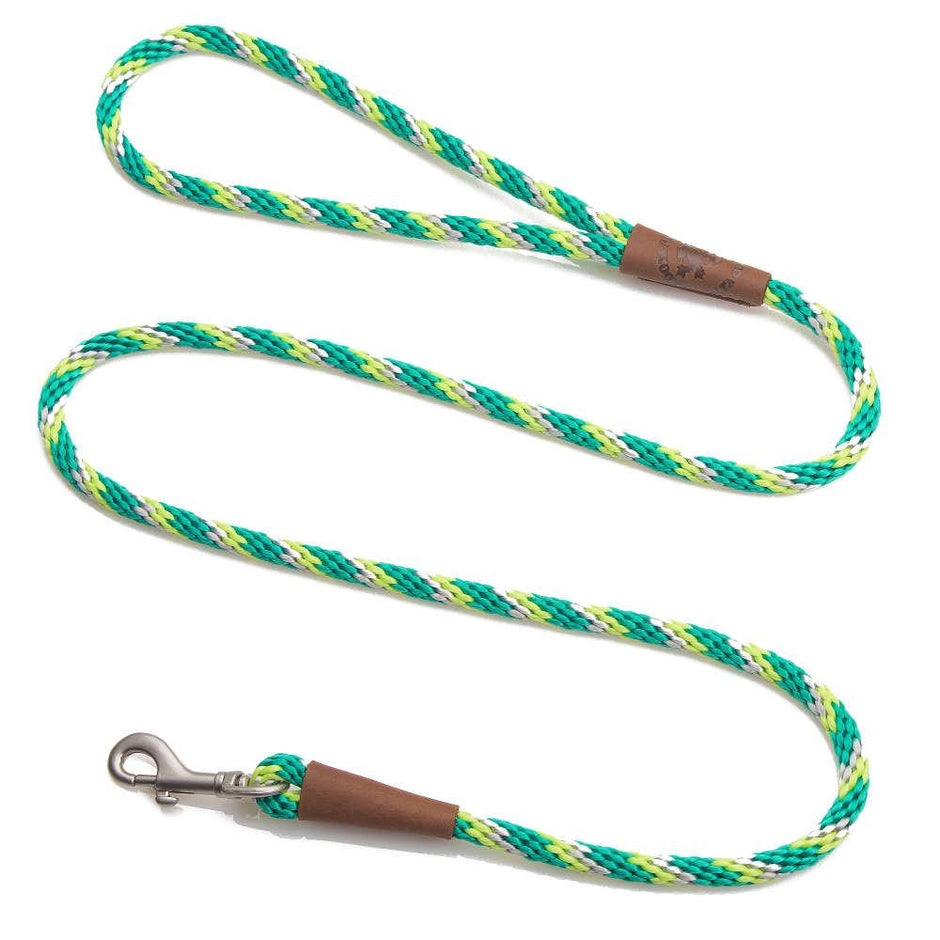 Mendota Pet Small Clip Leash 10mm x 1.8m - Tricolour Ivy image