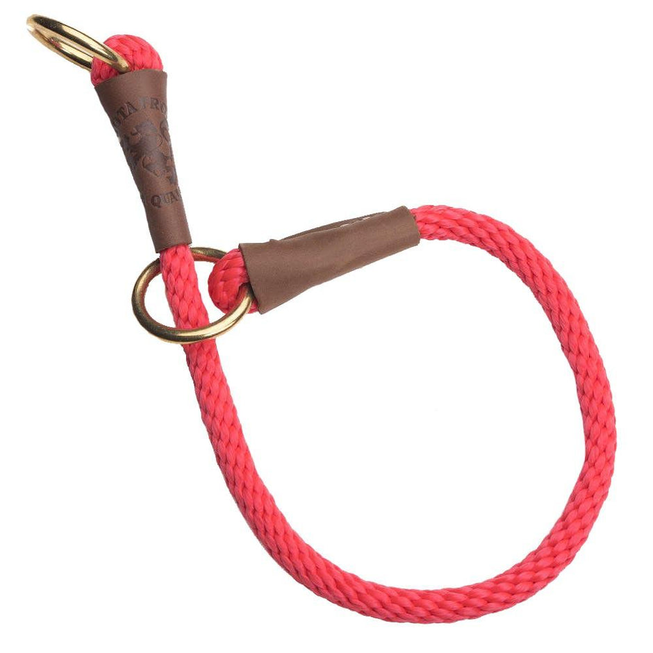 Mendota Pet Command Rope Slip Collar 51cm - Red image