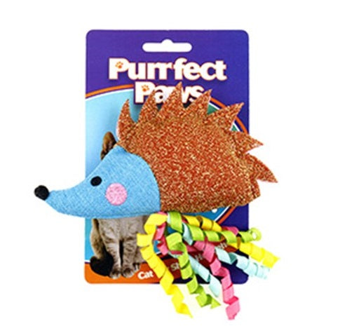 Chompers Purrfect Paws Hedgehog Cat Toy