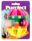 Purrfect Paws Cat Toy Plastic Carousel with Ball