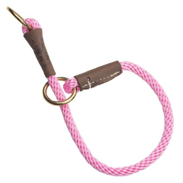 Mendota Pet Command Rope Slip Collar 51cm - Hot Pink image