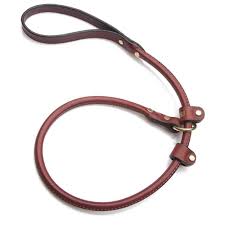Mendota Pet Leather Handler Slip Leash