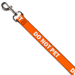  Buckle Down Reactive Warnings Dog Leash DO NOT PET 