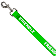  Buckle Down Reactive Warning Dog Leash Friendly
