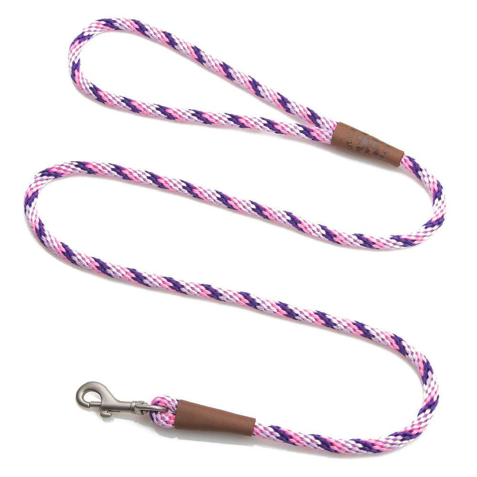 Mendota Pet Small Clip Leash 10mm x 1.8m - Tricolour Lilac image