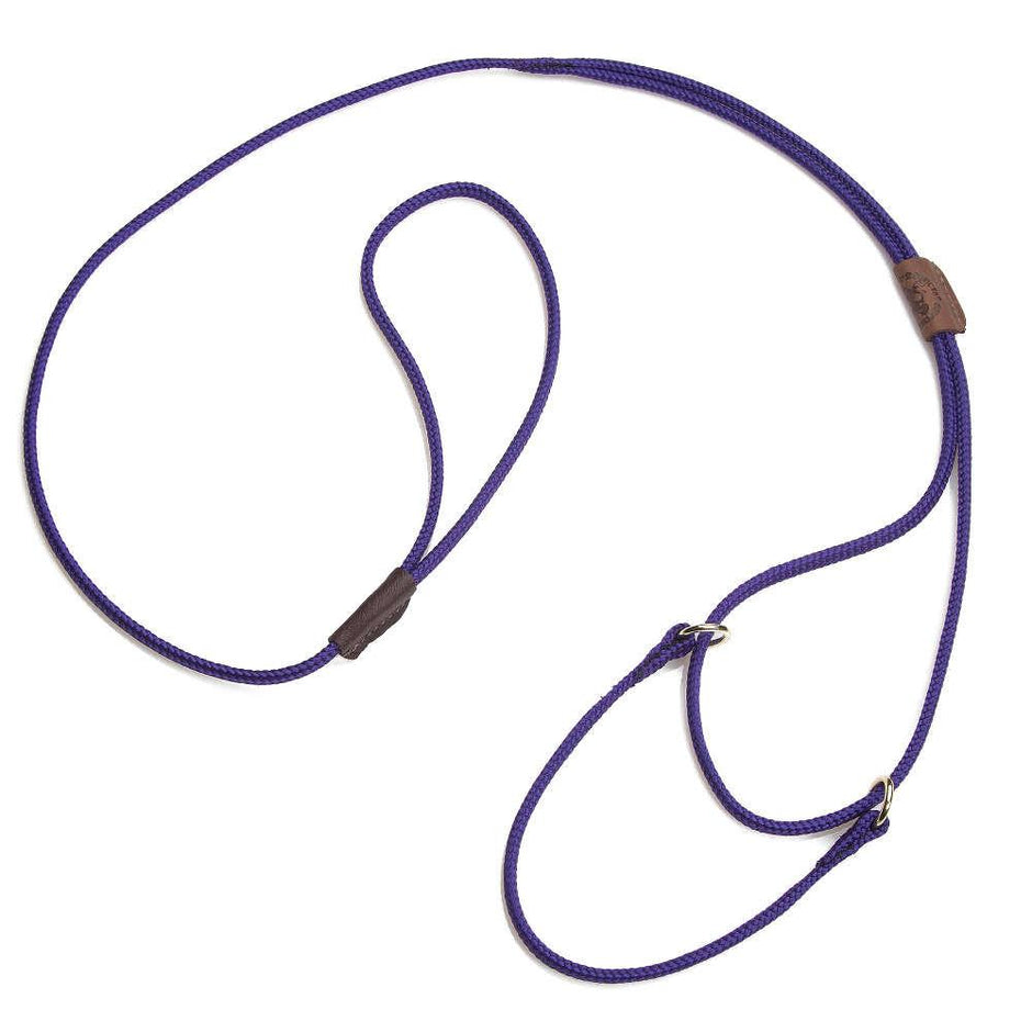 Mendota Pet Martingale Show Leash Small - Purple image