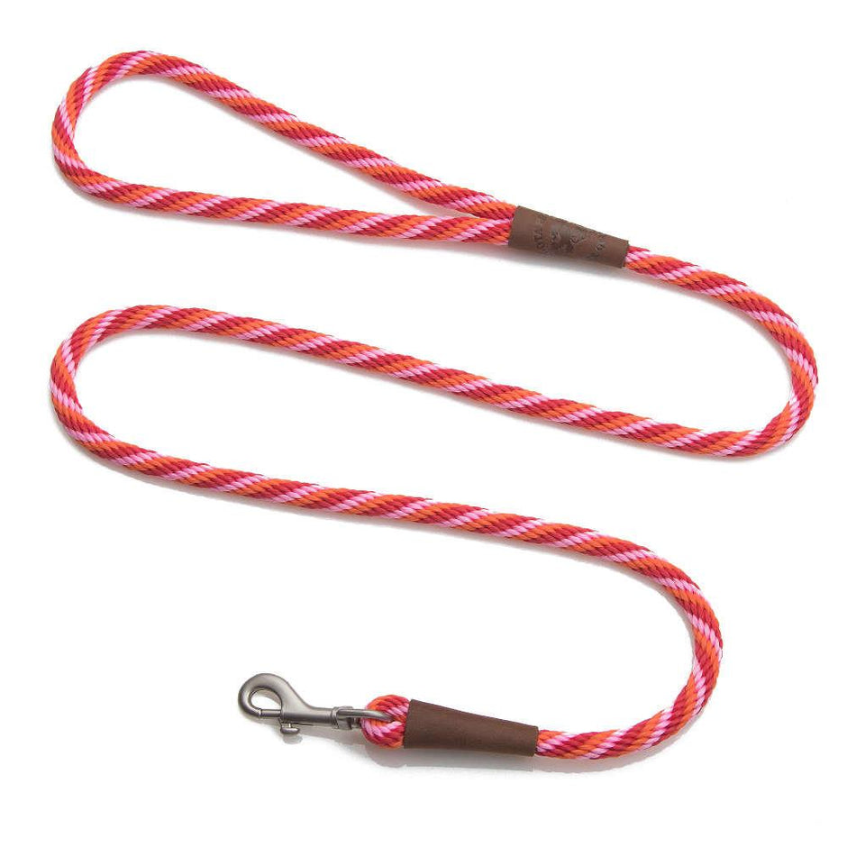 Mendota Pet Small Clip Leash 10mm x 1.8m - Twist - Taffy image