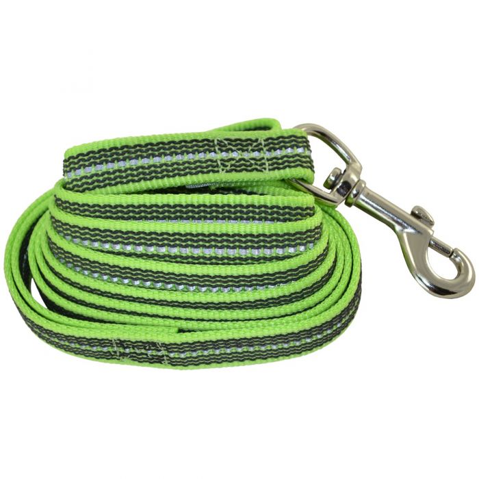 Herm Sprenger Rubberised Green Leash No Handle