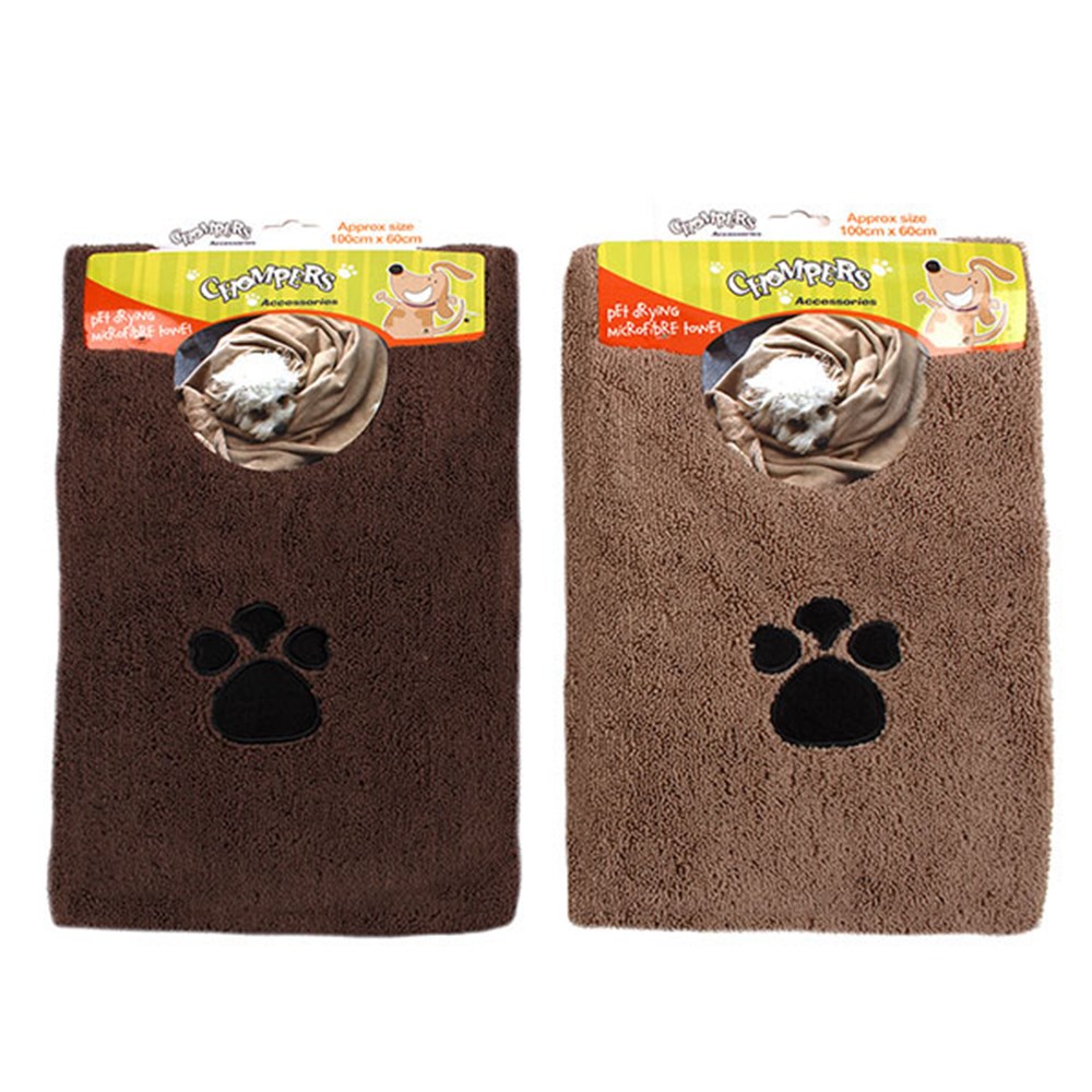 Chompers Dog Microfibre Towel